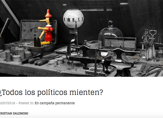 ¿Todos los políticos mienten? Beers and politics.com